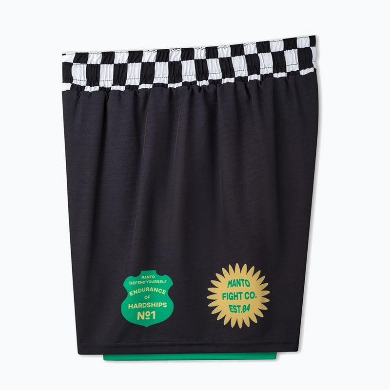 Spodenki treningowe męskie MANTO Cross czarny 4