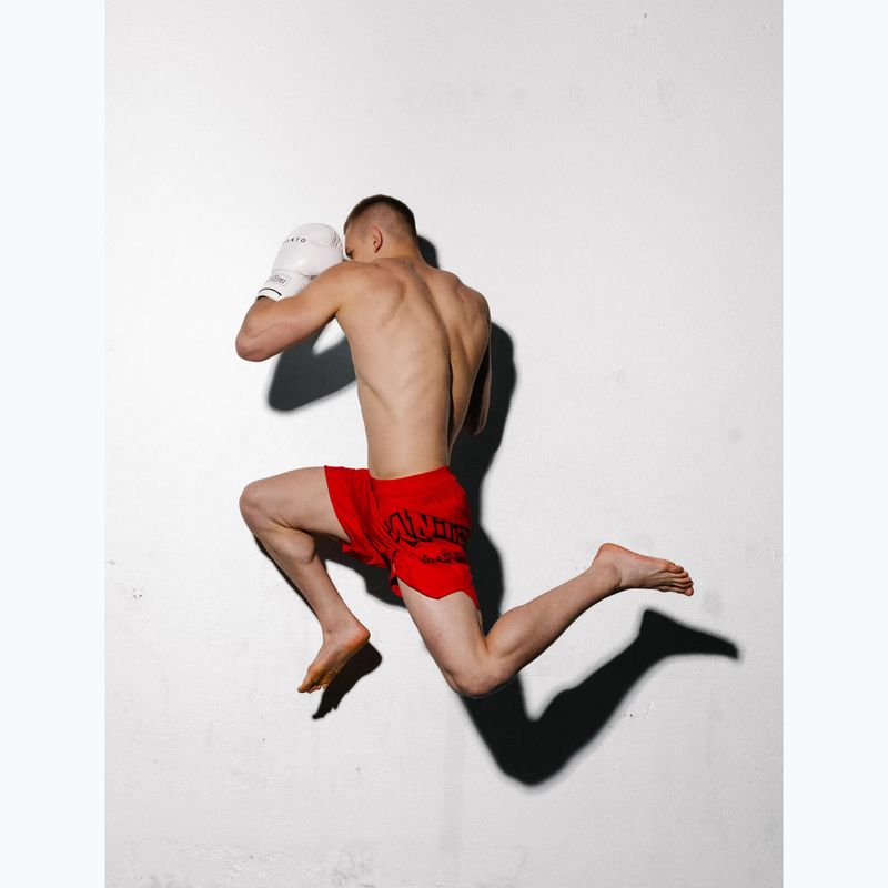 Spodenki bokserskie męskie MANTO Varsity czerwony 8