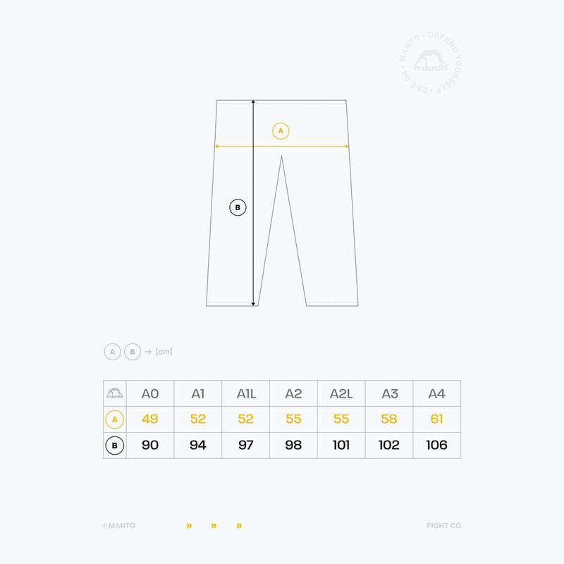 GI do brazylijskiego jiu-jitsu MANTO Society BJJ 14