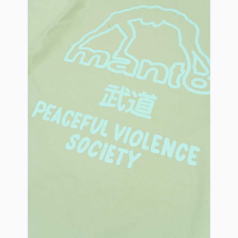 Koszulka męska MANTO Society 25 limonkowy 4