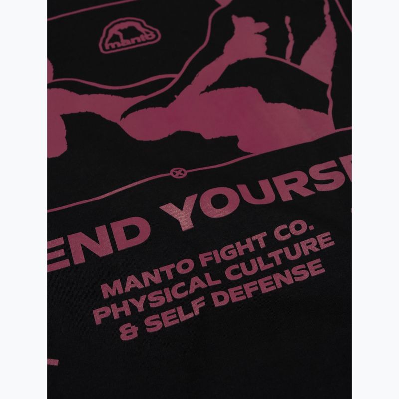 Koszulka męska MANTO Kicker czarny 4