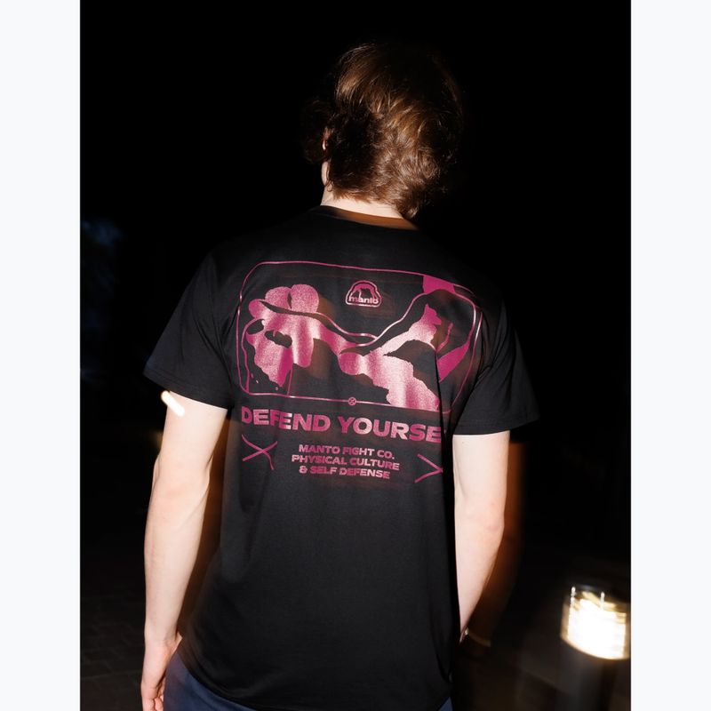 Koszulka męska MANTO Kicker czarny 5