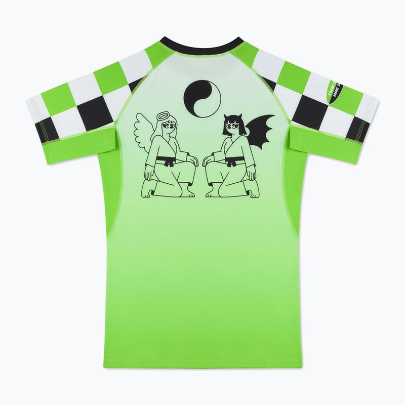 Rashguard męski MANTO Two Sides zielony 2