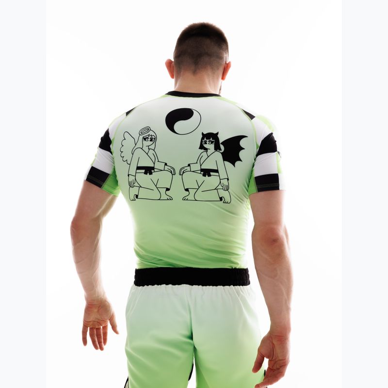 Rashguard męski MANTO Two Sides zielony 7