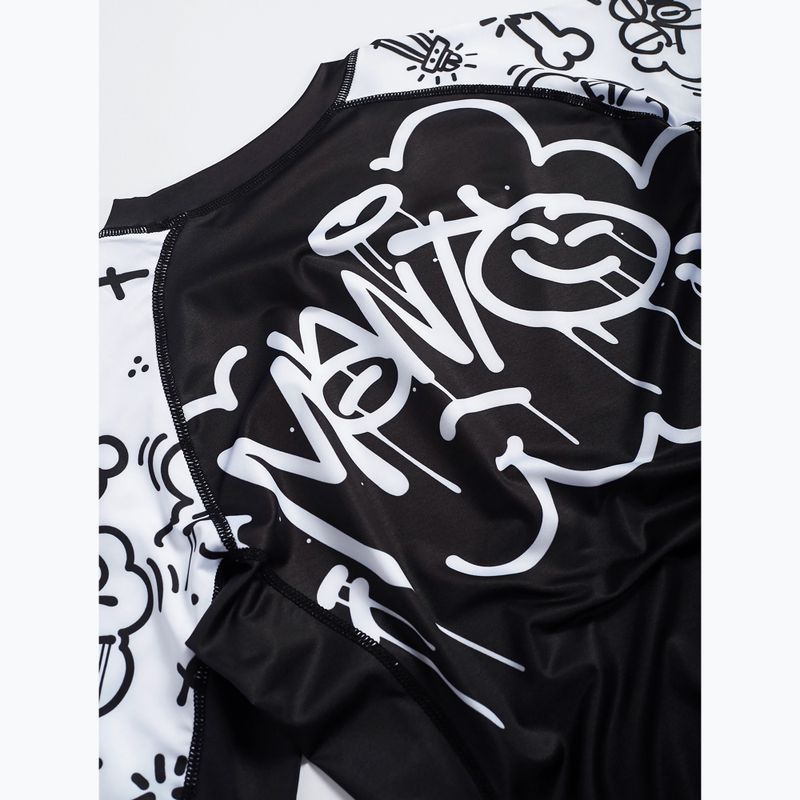 Rashguard męski MANTO Debza biały/czarny 4