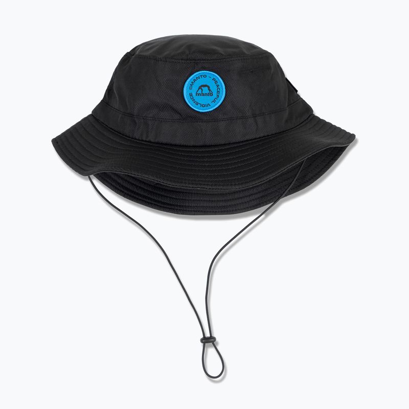Kapelusz męski MANTO Circle Bucket czarny