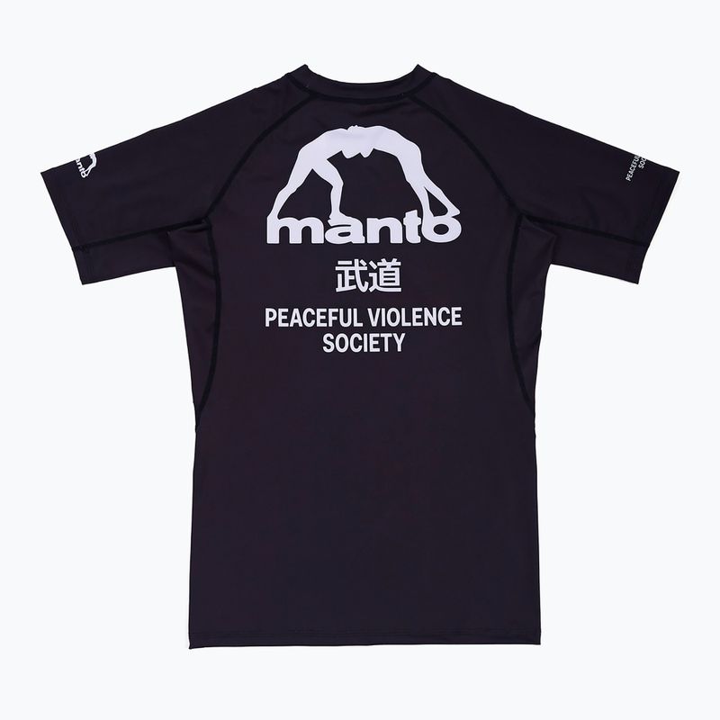 Rashguard MANTO Society czarny 2