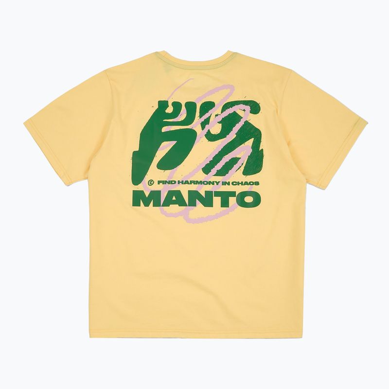 Koszulka damska MANTO Harmony Oversize żółty 2