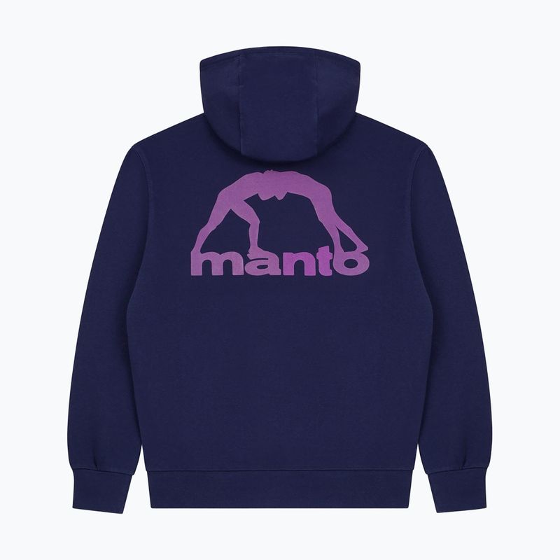 Bluza męska MANTO Peaceful Violence Hoody granatowy 6