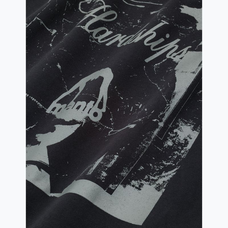 Bluza męska MANTO Resolve Hoody czarny 4