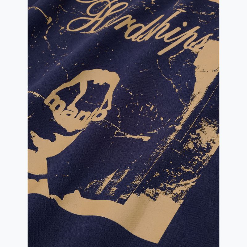 Bluza męska MANTO Resolve Hoody granatowy 4