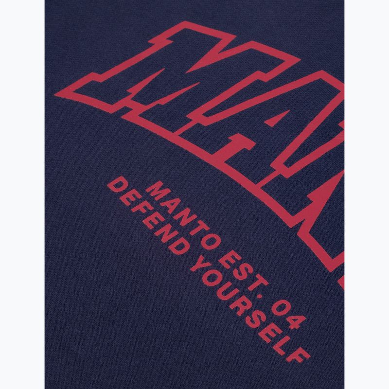Bluza męska MANTO Varsity 26 Hoody granatowy 3