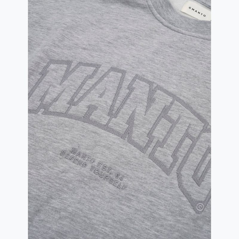 Bluza męska MANTO Varsity 26 Hoody melanż 2