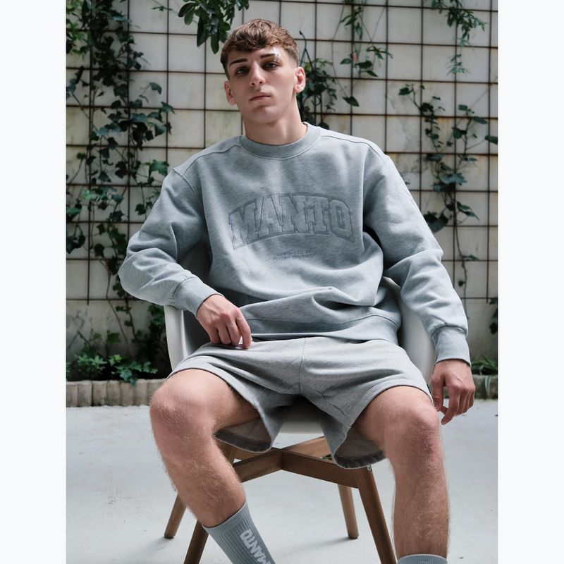 Bluza męska MANTO Varsity 26 Hoody melanż 3