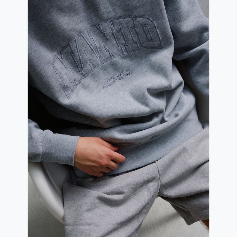 Bluza męska MANTO Varsity 26 Hoody melanż 6