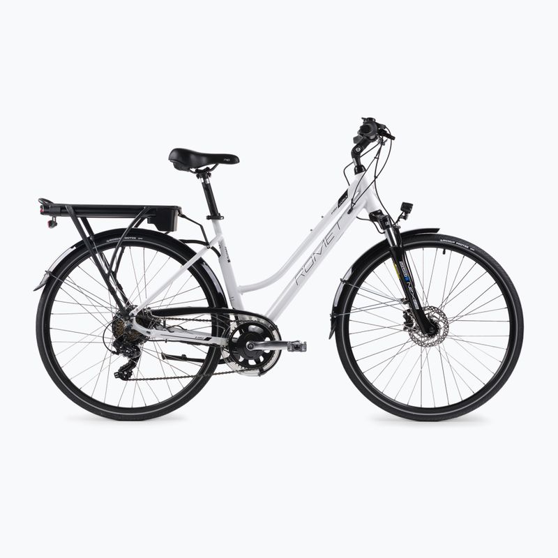 Rower elektryczny damski Romet Gazela RM 1 36V 12Ah 432Wh biały/czarny