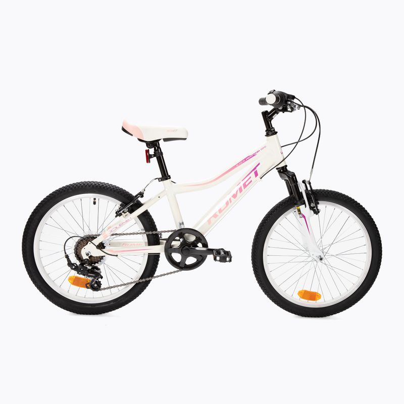Rower dziecięcy Romet Jolene 20 Kid 2 biały/fioletowy/różowy 2