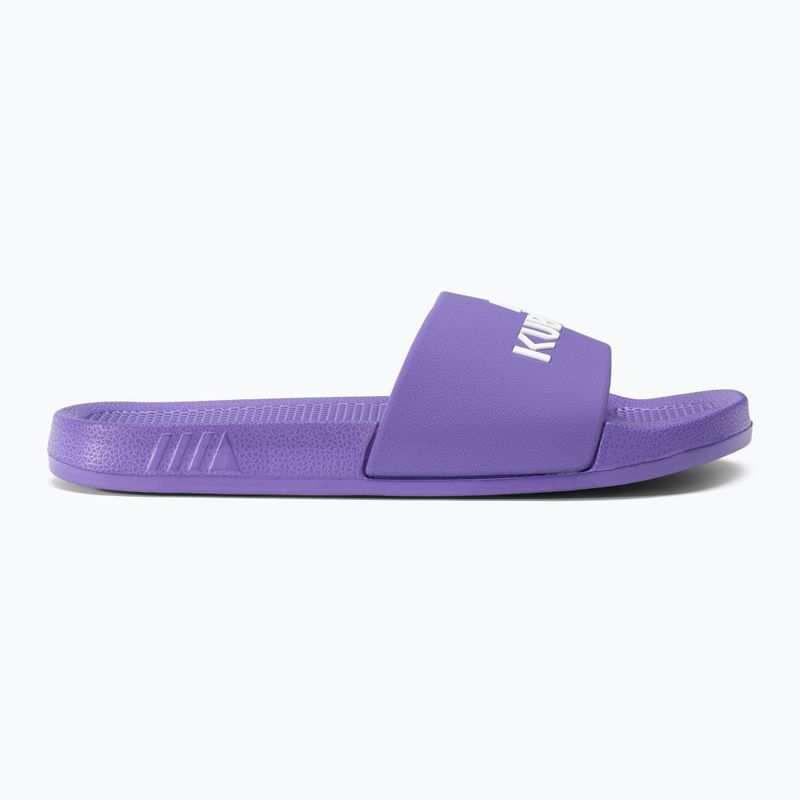 Klapki damskie Kubota Basic purpurowy 2