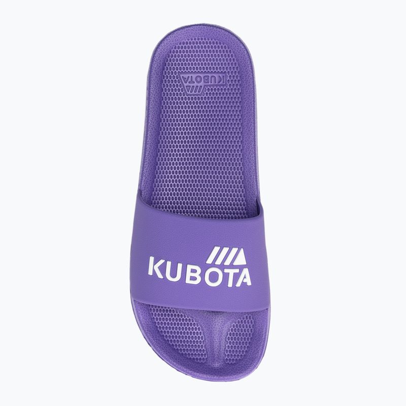 Klapki damskie Kubota Basic purpurowy 6