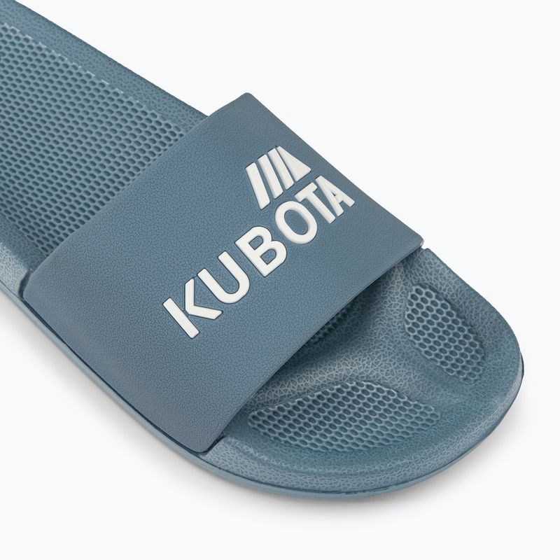 Klapki Kubota Basic szaroniebieski 7
