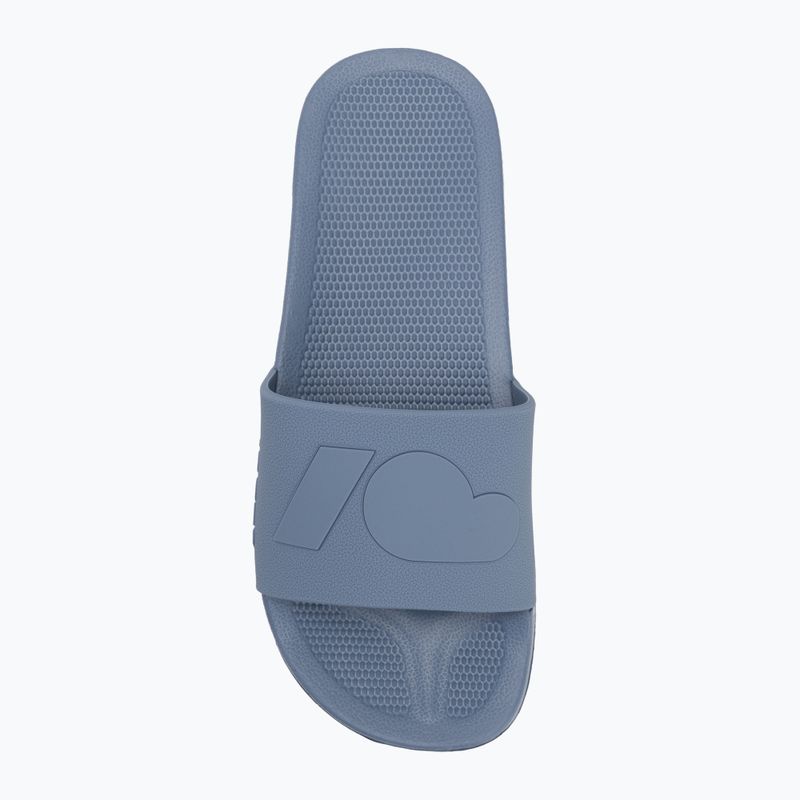Klapki Kubota Basic Plain Sygnet niebieski 5