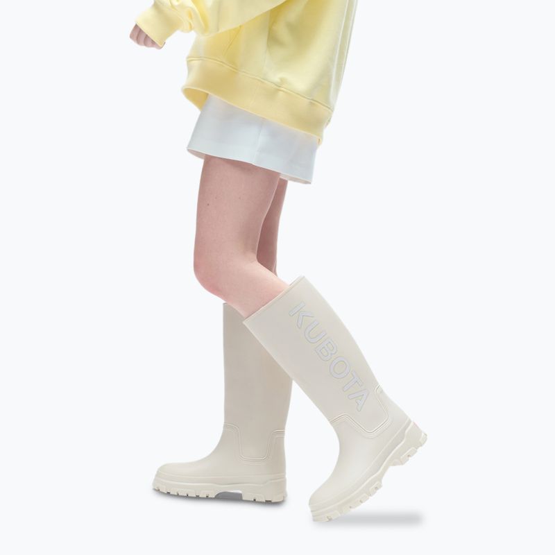 Kalosze damskie Kubota KUBBKA beżowy 12