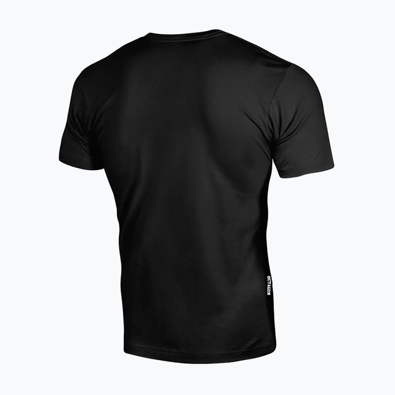 Koszulka męska Octagon Small Logo black/black 2