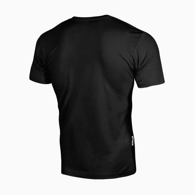Koszulka męska Octagon Small Logo black/gold 2
