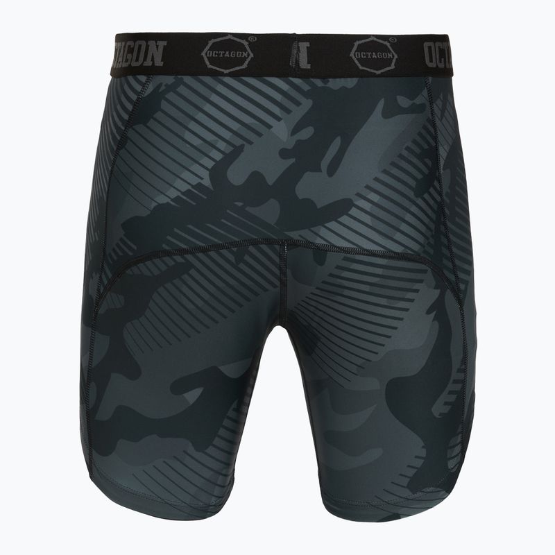 Spodenki treningowe męskie Octagon Legion Black Line black 2