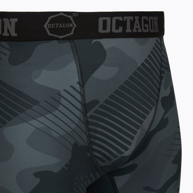 Spodenki treningowe męskie Octagon Legion Black Line black 3
