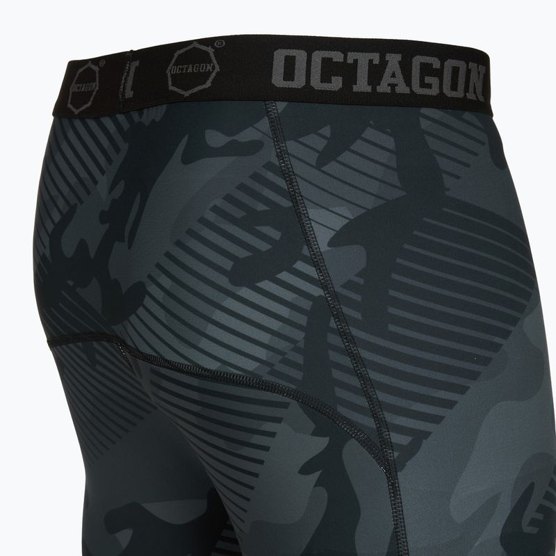 Spodenki treningowe męskie Octagon Legion Black Line black 4