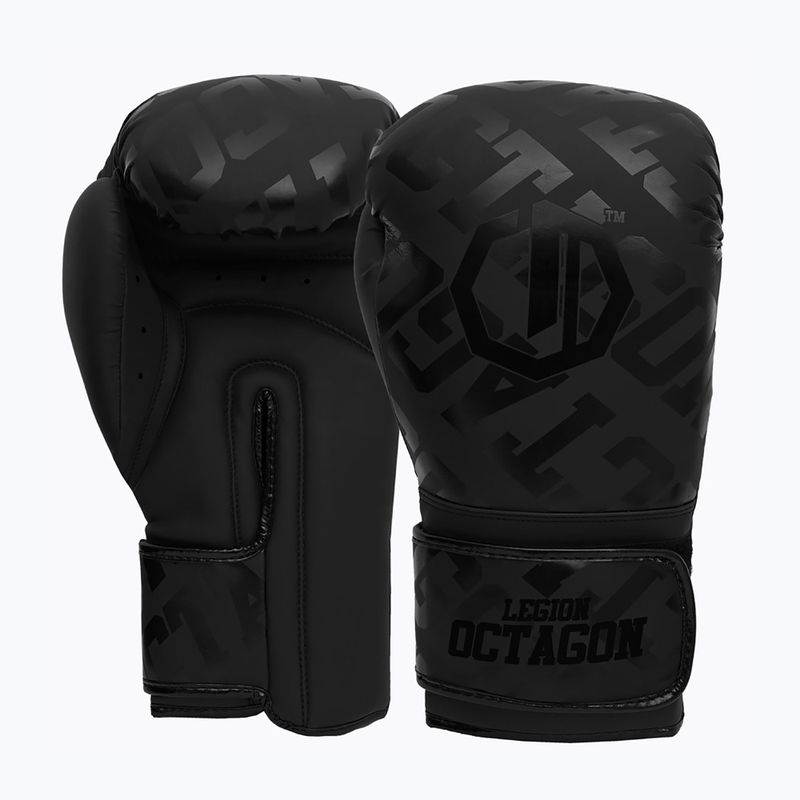 Rękawice bokserskie Octagon Legion Eclipse black