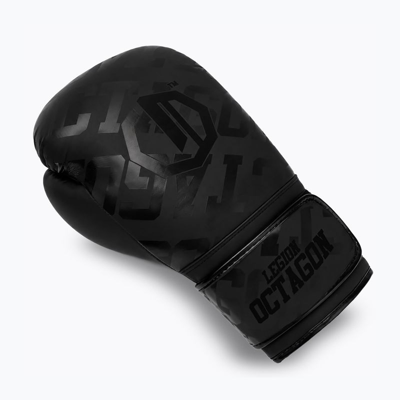 Rękawice bokserskie Octagon Legion Eclipse black 3