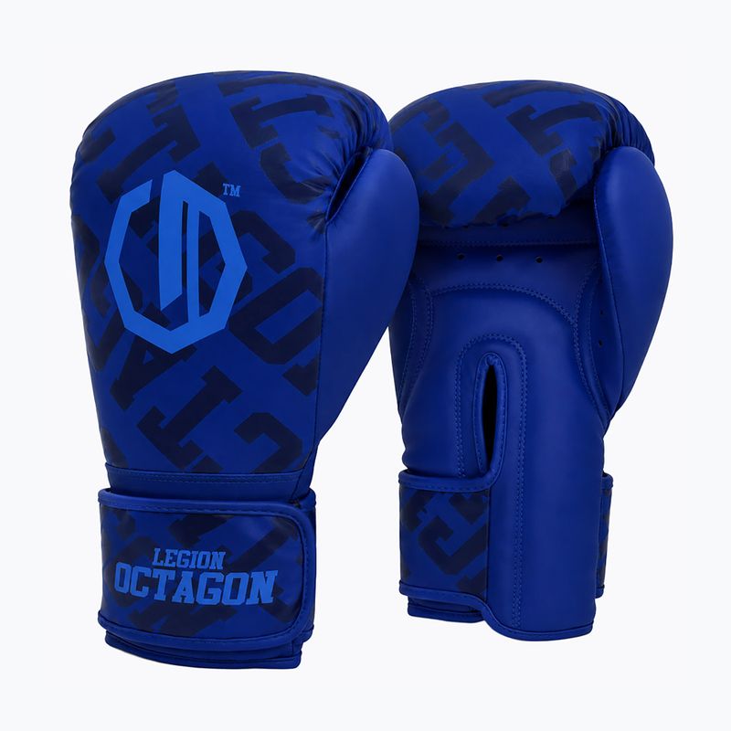 Rękawice bokserskie Octagon Legion Eclipse blue 2