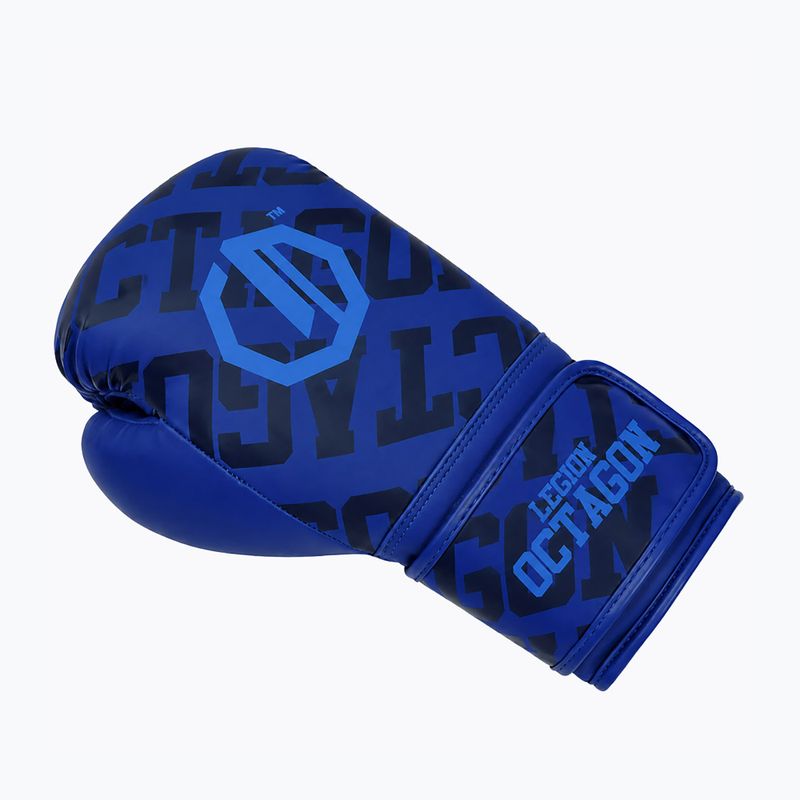 Rękawice bokserskie Octagon Legion Eclipse blue 3