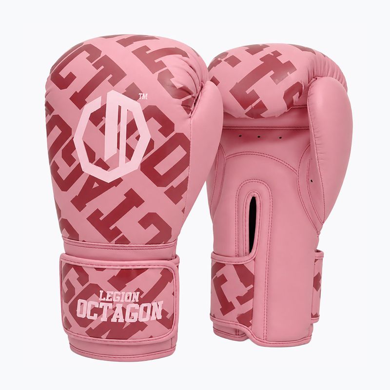 Rękawice bokserskie Octagon Legion Eclipse pink 2