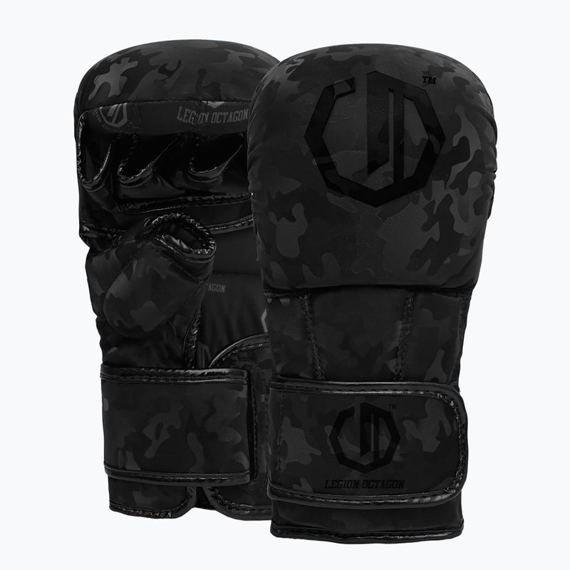 Rękawice sparingowe MMA Octagon Legion Shadow Strike MMA black