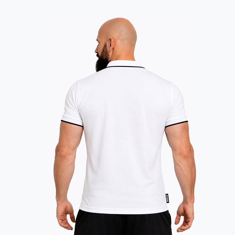 Koszulka polo męska Octagon LegionTipped HFT Polo white 2