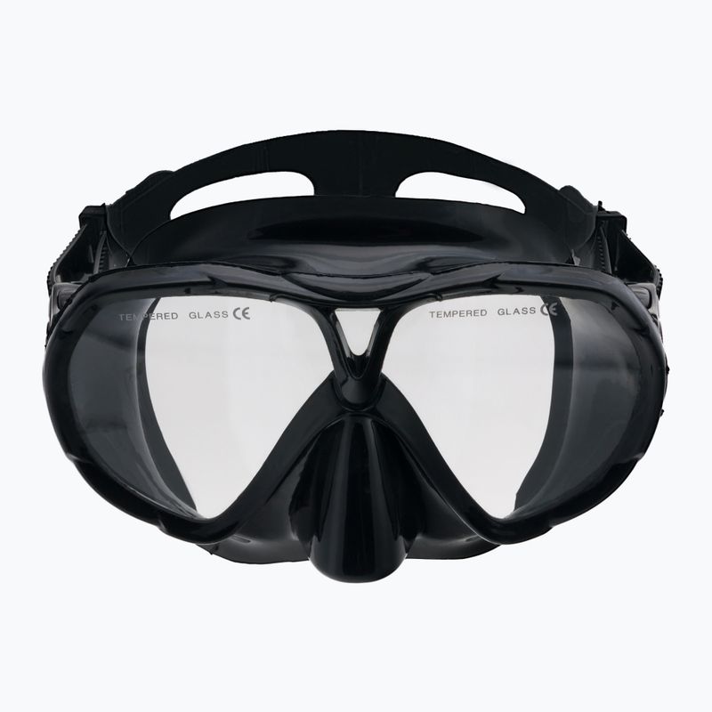 Zestaw do nurkowania AQUA-SPEED Vanua + Borneo czarny 2