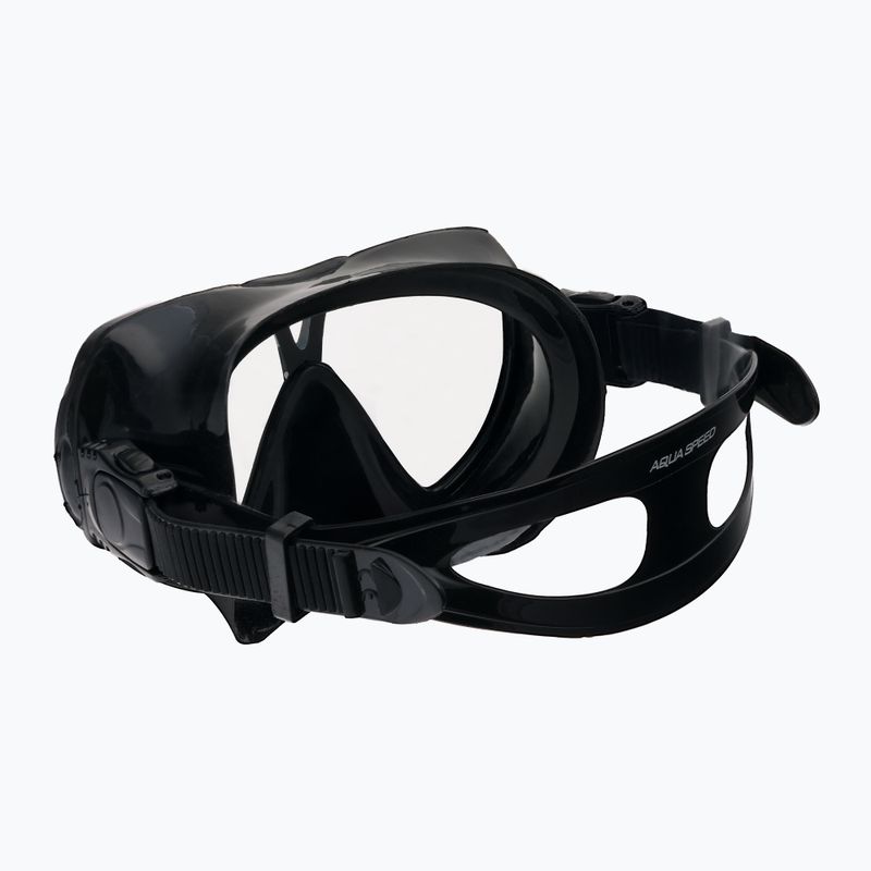 Zestaw do nurkowania AQUA-SPEED Vanua + Borneo czarny 4