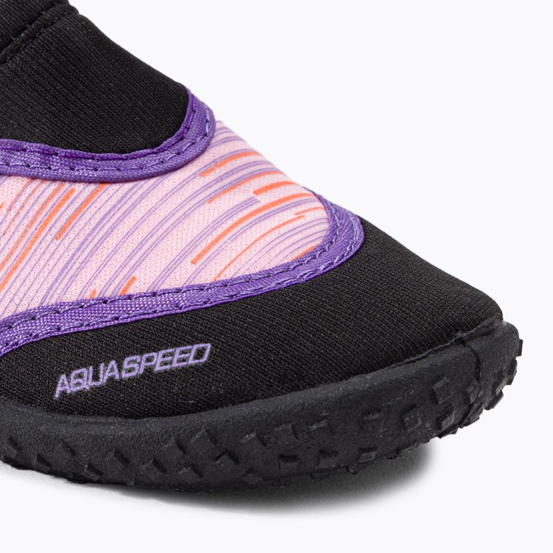Buty do wody dziecięce AQUA-SPEED Aqua 2A czarne/różowe 7