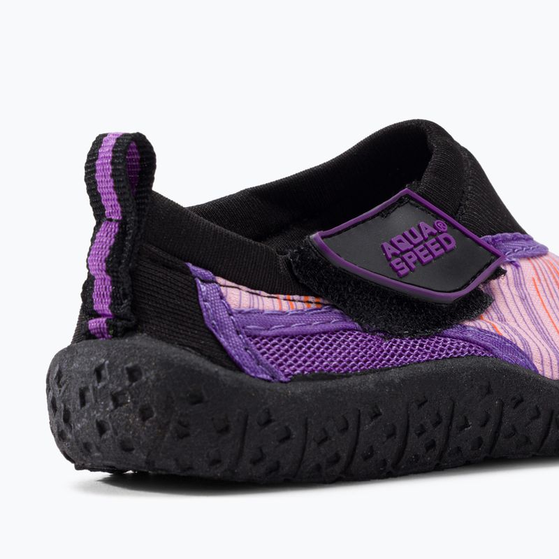 Buty do wody dziecięce AQUA-SPEED Aqua 2A czarne/różowe 8