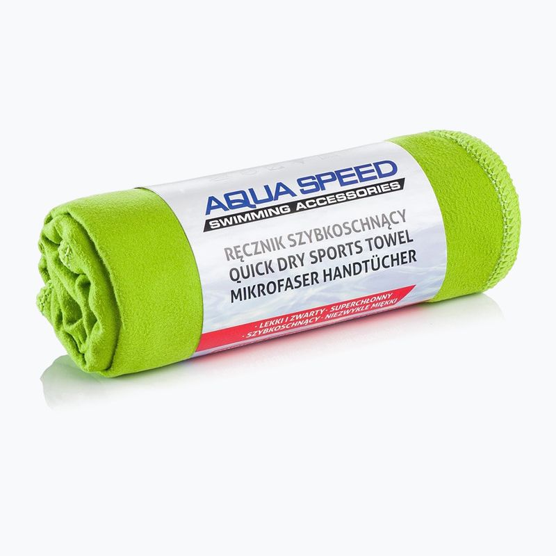 Ręcznik szybkoschnący AQUA-SPEED Dry Flat zielony 2