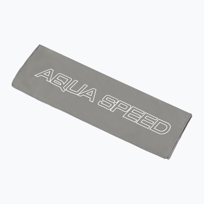 Ręcznik szybkoschnący AQUA-SPEED Dry Flat szary