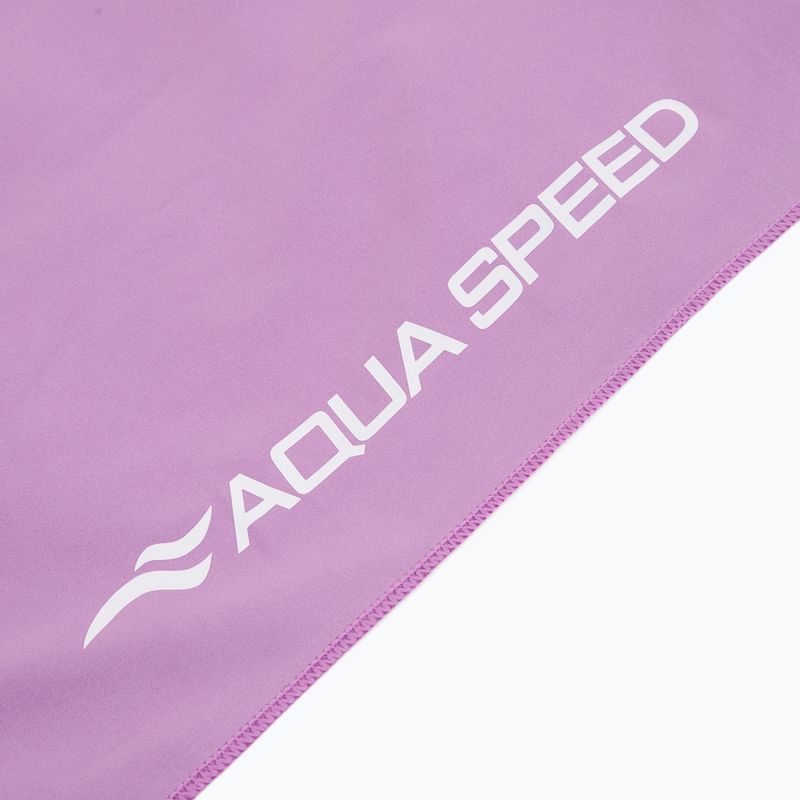 Ręcznik szybkoschnący AQUA-SPEED Dry Flat 50 x 100 cm fioletowy 2