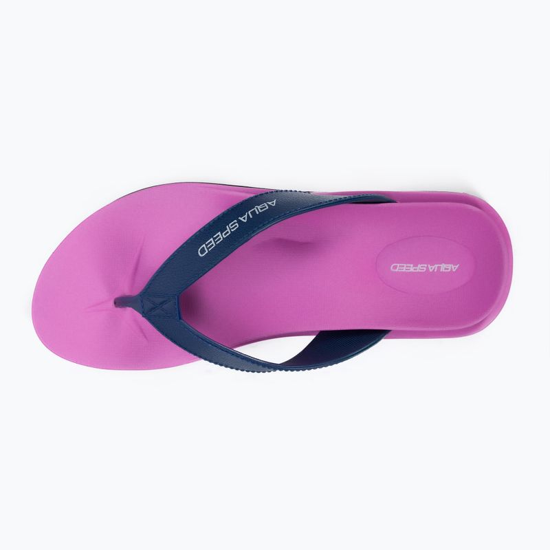 Japonki damskie AQUA-SPEED Solea różowe/granatowe 6