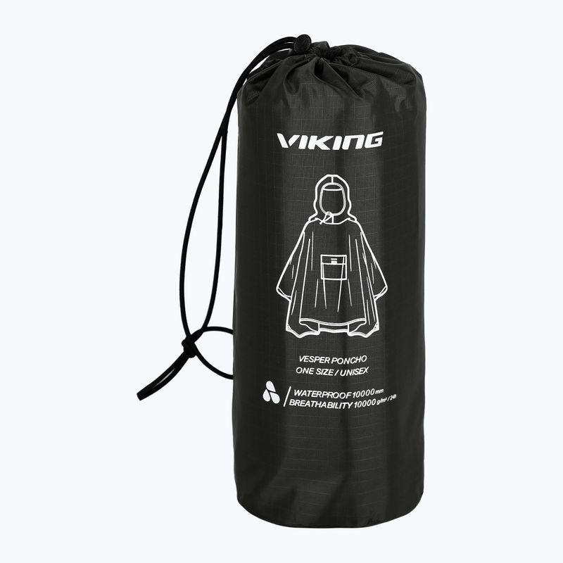 Peleryna przeciwdeszczowa Viking Vesper black 6