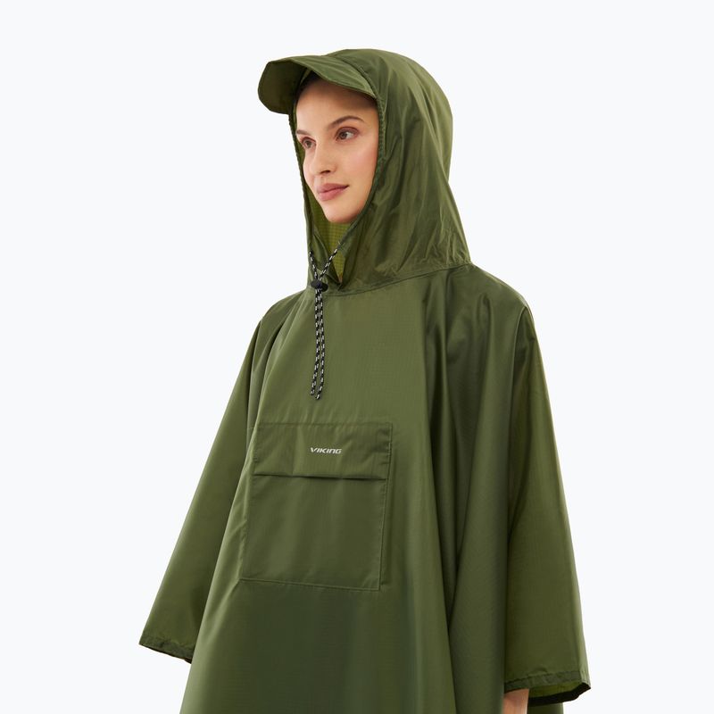 Peleryna przeciwdeszczowa Viking Vesper olive 5