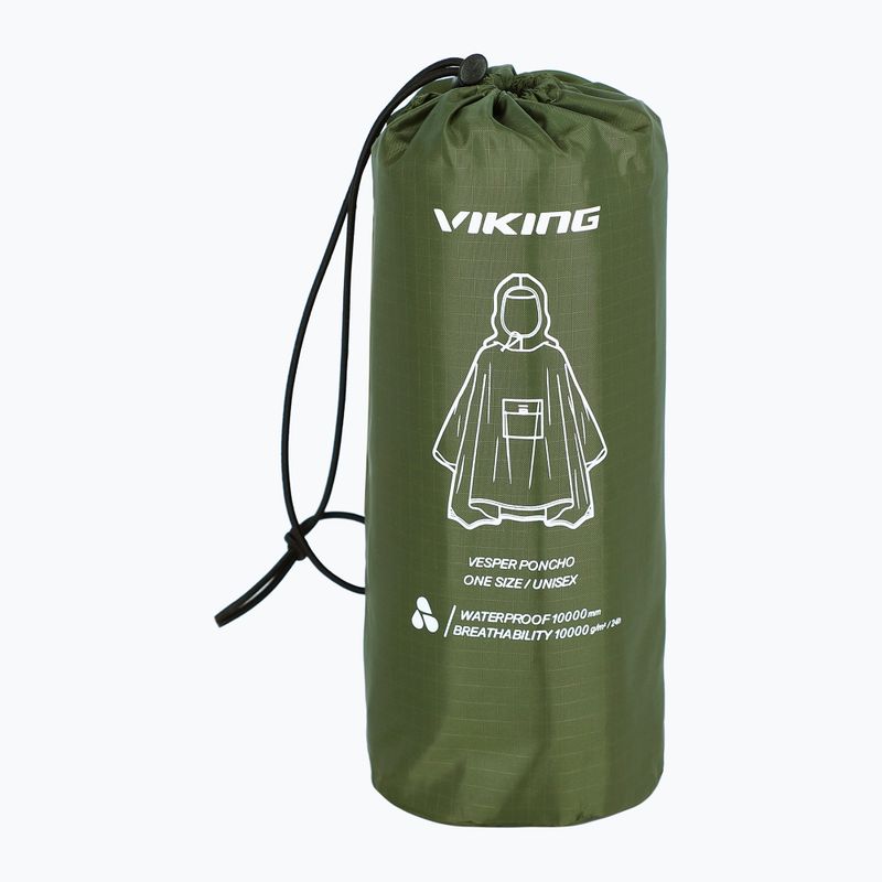 Peleryna przeciwdeszczowa Viking Vesper olive 8