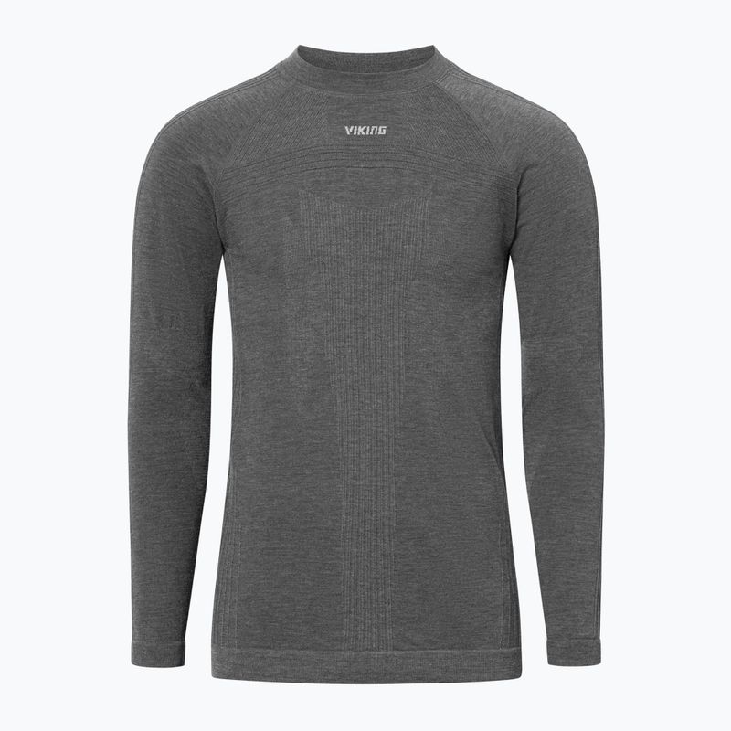 Bluza termoaktywna męska Viking Tende dark grey 2